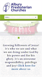 Mobile Screenshot of alburychurch.org.au